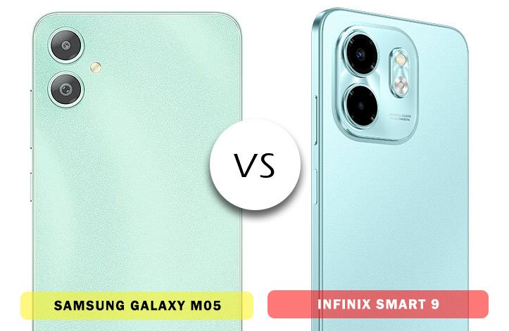 Comparison of: Infinix Smart 9 and Samsung Galaxy M05