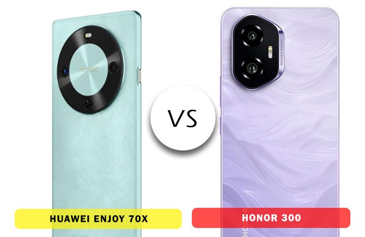 Huawei Enjoy 70X vs Honor 300: Detailed Comparison