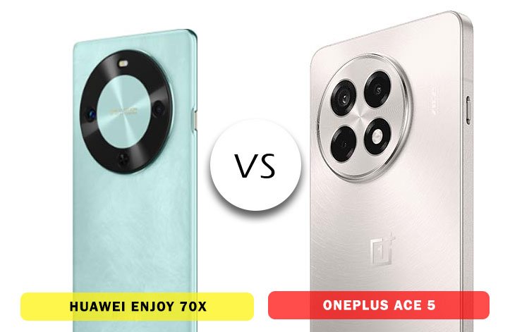 Huawei Enjoy 70X vs OnePlus Ace 5: Detailed Comparison