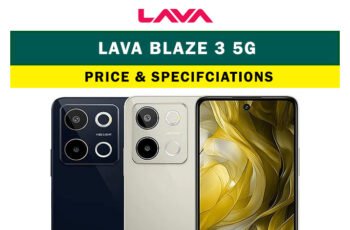 Lava Blaze 3 5G price in Pakistan and specifications