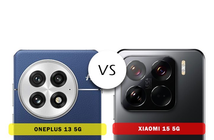 Comparison of Oneplus 13 vs Xiaomi 15