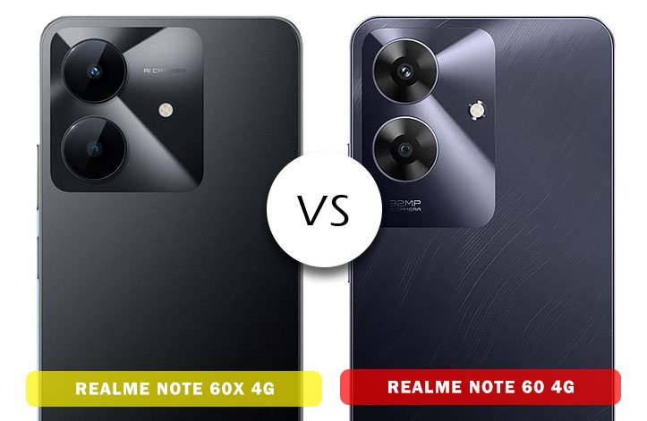 Realme Note 60x vs Realme Note 60