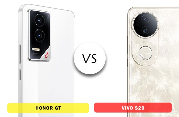 Vivo S20 vs Honor GT: Detailed Comparison