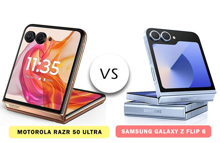 Motorola Razr 50 Ultra vs Samsung Galaxy z flip 6