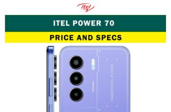 iTel power 70 4G price in Pakistan